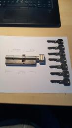 cilinder, knopcilinder, Ophalen, Zo goed als nieuw, Rvs, Overige typen