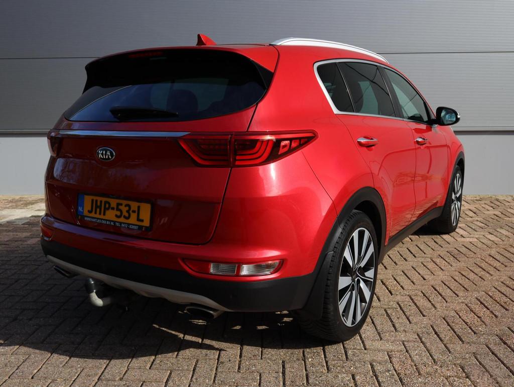 Kia Sportage 1.6 T-GDI 4WD DynamicPlusLine AUT. (Vol Opties), Auto's, Kia, Gebruikt, 4 cilinders, Met garantie (alle), Leder