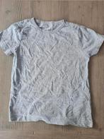Hema grijs t-shirt korte mouw, maat 110-116, Jongen of Meisje, Ophalen of Verzenden, Zo goed als nieuw, Shirt of Longsleeve