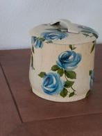 Vintage blik voorraadpot. sigarenblik, Verzamelen, Blikken, Ophalen of Verzenden, Gebruikt, Overige