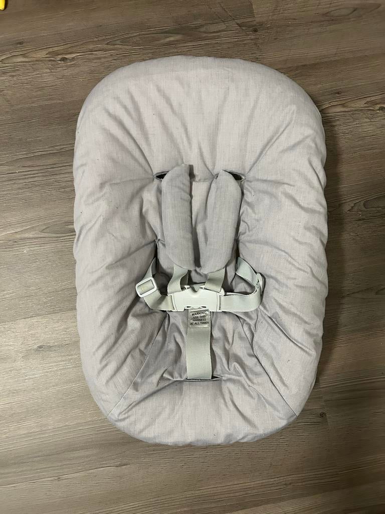 Stokke Tripp Trapp Newborn Set - Grijs, Ophalen, Zo goed als nieuw, Overige typen, Gordel(s)