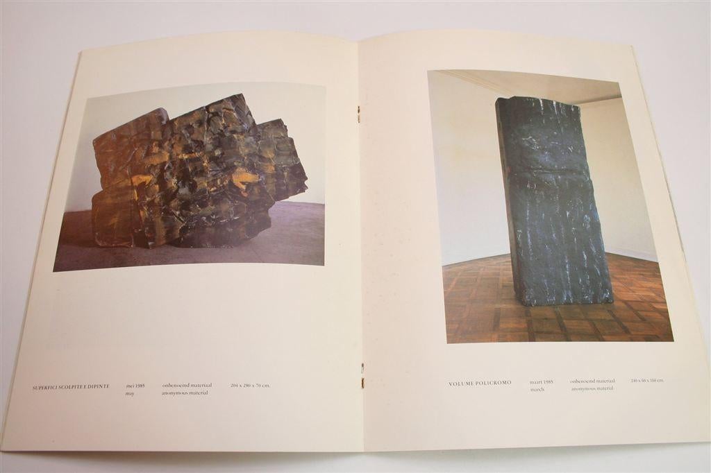 Pistoletto — Catalogus Van Abbemuseum — Arte Povera, Ophalen of Verzenden, Gelezen