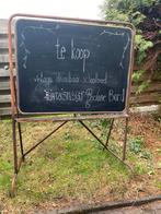 Vintage schoolbord reclamebord 1.85 hoog 1.40 breed, Diversen, Schoolborden, Ophalen, Gebruikt, Krijtbord