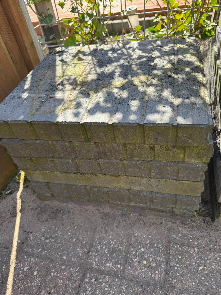 Bandjes, Tuin en Terras, Tegels en Klinkers, Ophalen, Gebruikt, Minder dan 5 m², Beton