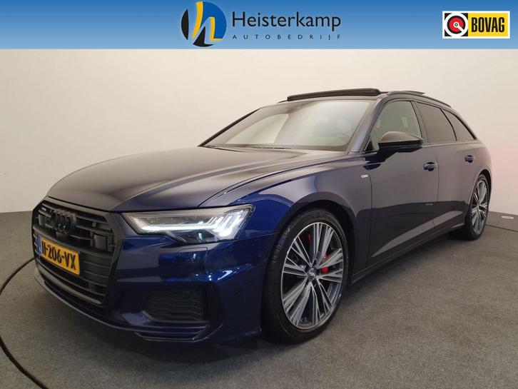 Audi A6 Avant V6 55 TFSI quattro Sport S-line Luchtvering, P, Auto's, Audi, Bedrijf, Te koop, A6, 360° camera, 4x4, ABS, Achteruitrijcamera