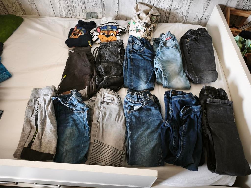 Kledingpakket jongens:  broeken maat 110  (Paw Patrol), Kinderen en Baby's, Kinderkleding | Overige, Ophalen, Gebruikt, Diverse
