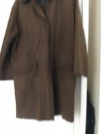 Mooie jas met uitneembare voering en leren kraag, Kleding | Dames, Bruin, Maat 42/44 (L), Zo goed als nieuw, Ophalen