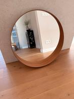 IKEA Stockholm spiegel walnoot 80 cm, Ophalen, Rond, Zo goed als nieuw, Minder dan 100 cm