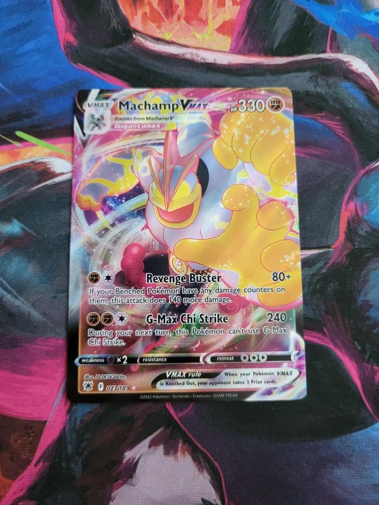 Machamp VMax - Astral Radiance #073/189, Ophalen of Verzenden, Zo goed als nieuw