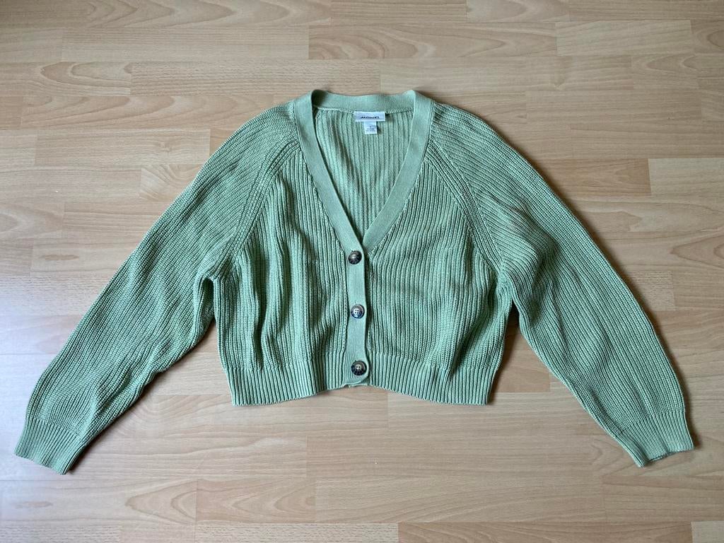 Vest Monki maat S lichtgroen, Kleding | Dames, Truien en Vesten, Ophalen of Verzenden, Zo goed als nieuw, Groen