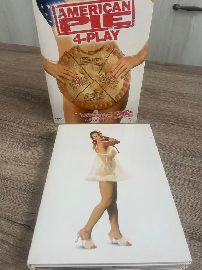 American Pie 4-Play DVD Boxset, Gebruikt, Vanaf 16 jaar, Ophalen of Verzenden, Boxset