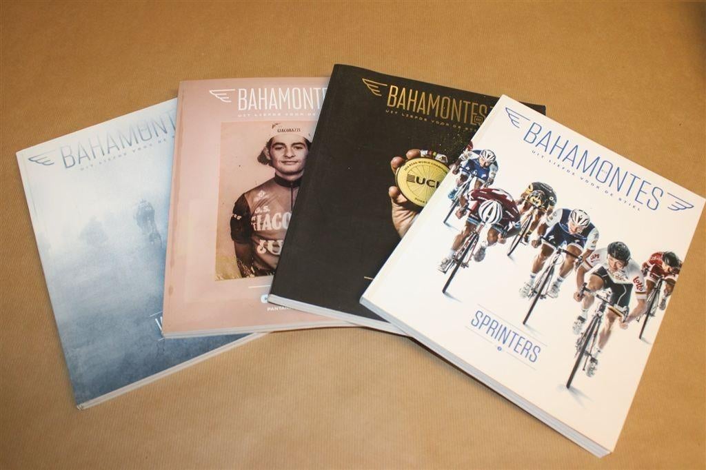 Bahamontes Wielertijdschrift — 4 Delen Rijk Geïllustreerd, Ophalen of Verzenden, Gelezen, Watersport en Hengelsport