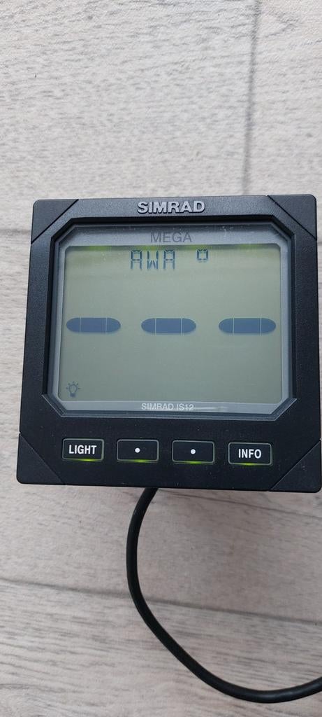 Simrad IS12 MEGA instrument Display., Ophalen of Verzenden, Zo goed als nieuw, Gps of Kompas