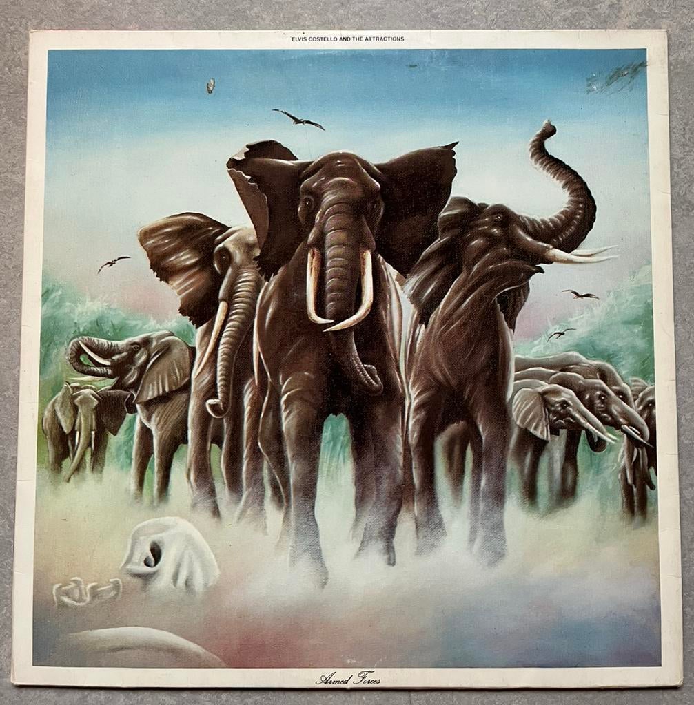Elvis Costello - Armed Forces (LP/Vinyl new wave), Cd's en Dvd's, Vinyl | Rock, Ophalen of Verzenden, Zo goed als nieuw, Overige formaten
