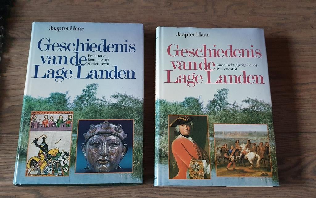Geschiedenis van de Lage Landen - Jaap ter Haar (2 delen), Ophalen of Verzenden, 20e eeuw of later, Gelezen, Jaap ter Haar