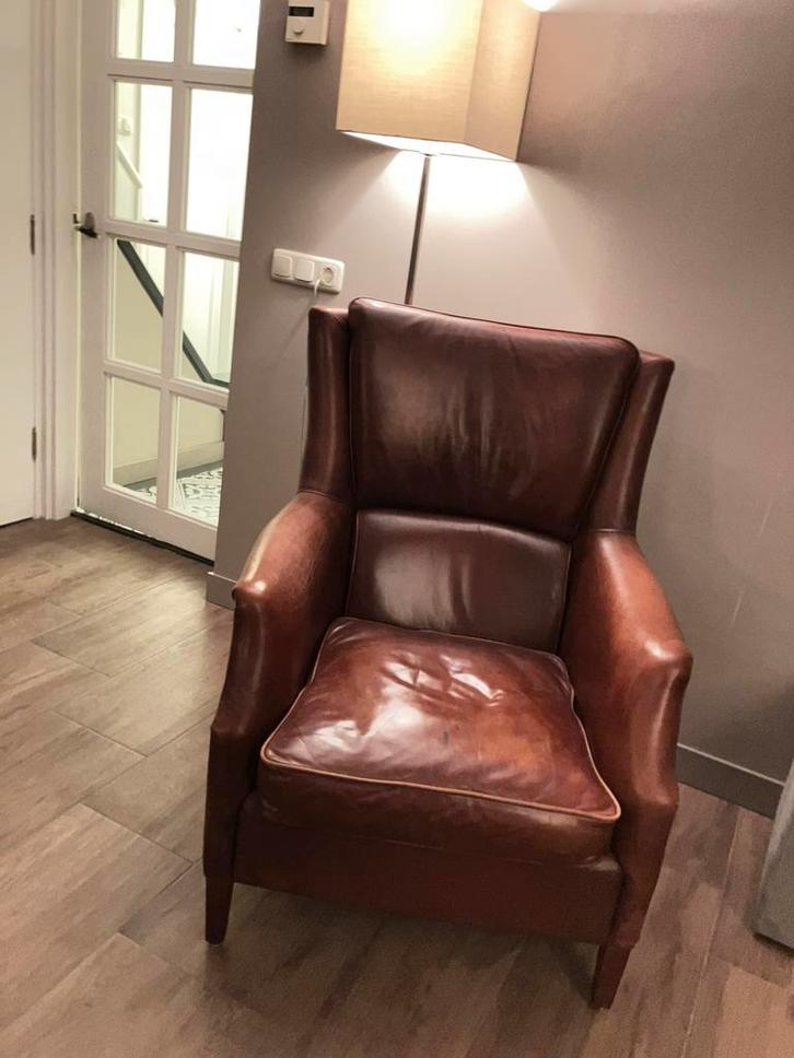 Bendic fauteuil, Huis en Inrichting, Fauteuils, Zo goed als nieuw, Leer, 50 tot 75 cm, 75 tot 100 cm, Ophalen of Verzenden