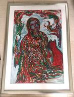 "kleurrijke" vrouw '82 - Jelle Hoogstra (1924-2003), Ophalen