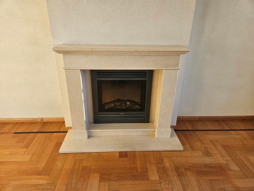 Faber Narvik Elektrische Haard - Sfeervol en Compact, Ophalen, Gebruikt, Inbouwhaard, Elektrische haard