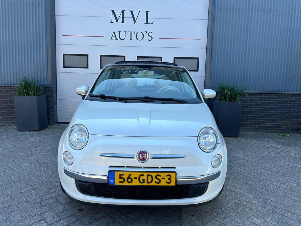 Fiat 500 1.2 Lounge, Auto's, Fiat, Voorwielaandrijving, Gebruikt, 1242 cc, 840 kg