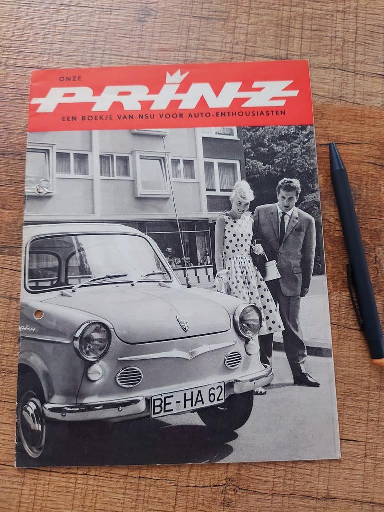 Informatieve NSU folder / boekje 'onze Prinz', Ophalen of Verzenden