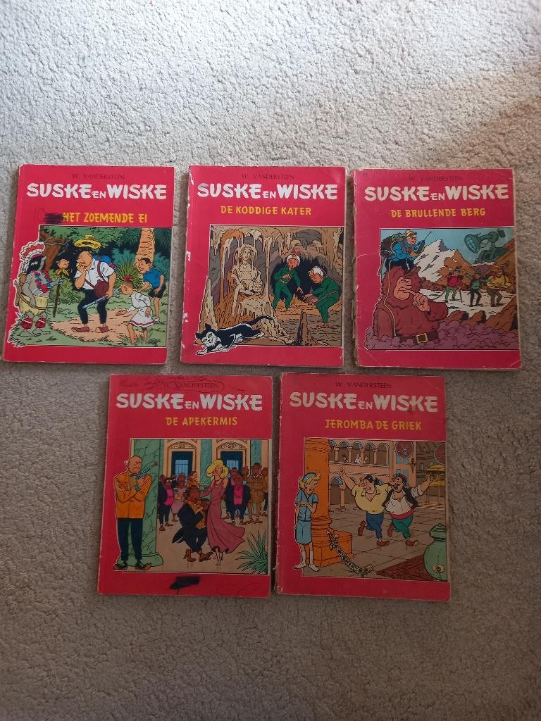 Suske en Wiske TG Twee kleuren Gelijkvormig 3, Boeken, Stripboeken, Gelezen, Willy Vandersteen, Ophalen of Verzenden, Meerdere stripboeken