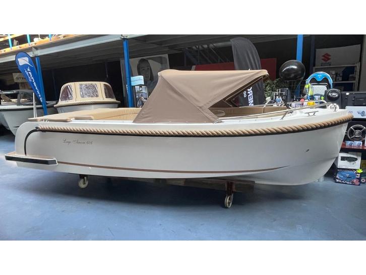 Lago Amore 606, Watersport en Boten, Sloepen, Nieuw, 30 tot 50 pk, 6 meter of meer, Buitenboordmotor, Benzine, Polyester