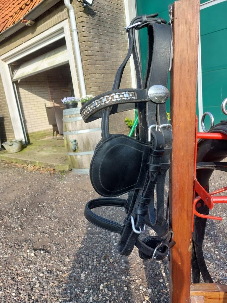 Goed onderhouden tuig, maat Cob. Tuig is compleet, Dieren en Toebehoren, Ophalen of Verzenden, Zo goed als nieuw, Overige soorten