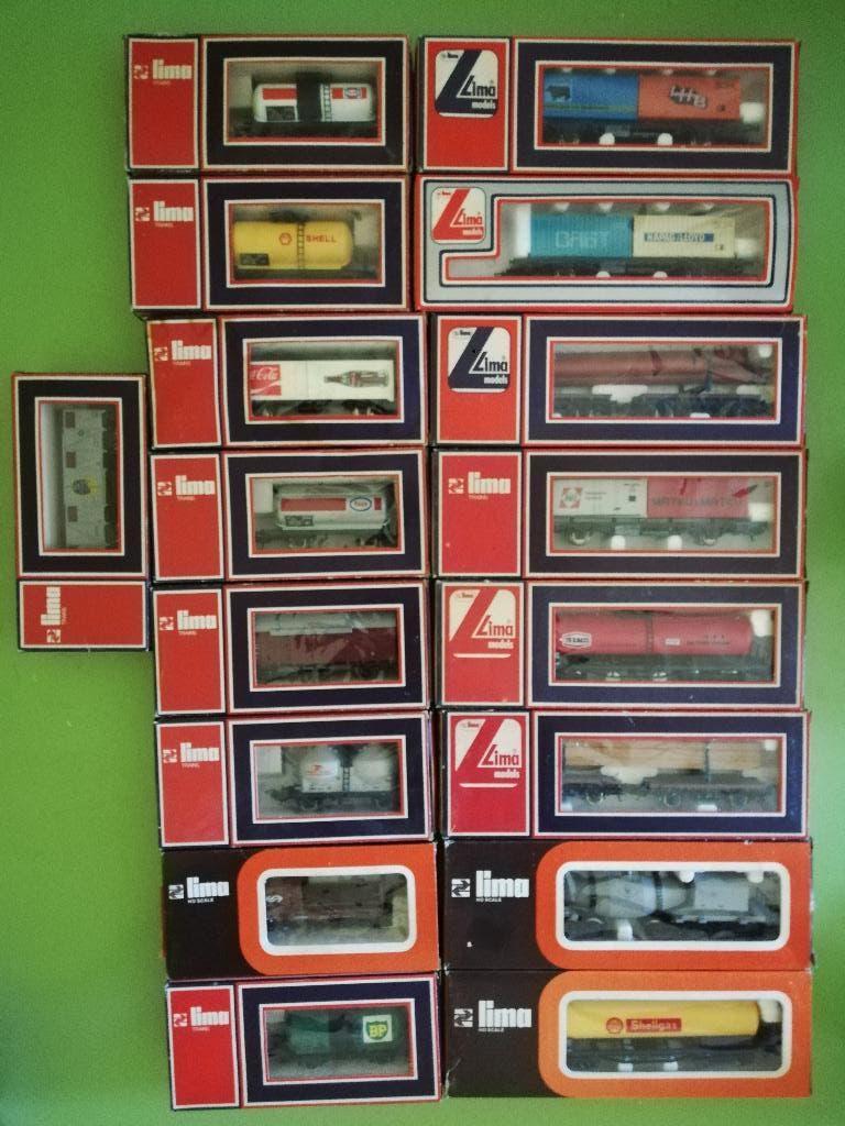 Heel veel Lima treinen , rails etc. meeste in OVP, Gebruikt, Gelijkstroom, Rails, Ophalen of Verzenden