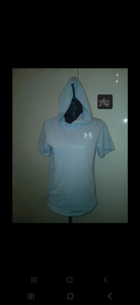 Under Armour T-shirt Maat 164 (YLG), Kinderen en Baby's, Kinderkleding | Maat 164, Ophalen, Jongen of Meisje, Zo goed als nieuw