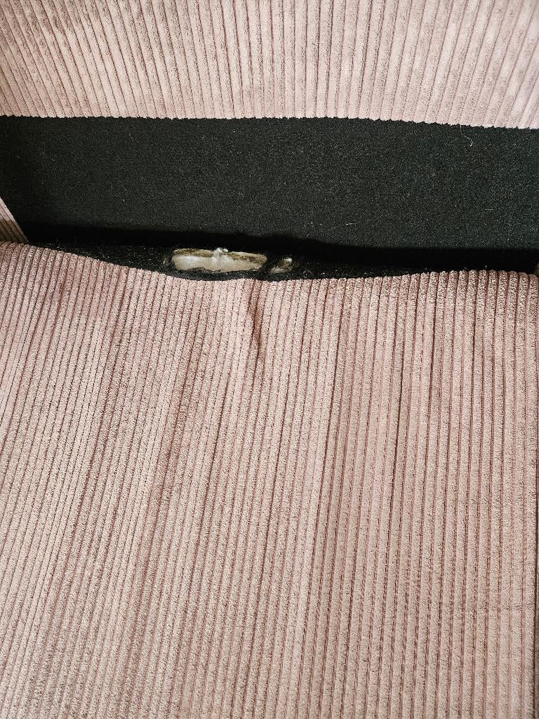 Tweezitter bankje lila/oudroze te koop, Huis en Inrichting, Ophalen, Stof, 150 tot 200 cm, Tweepersoons