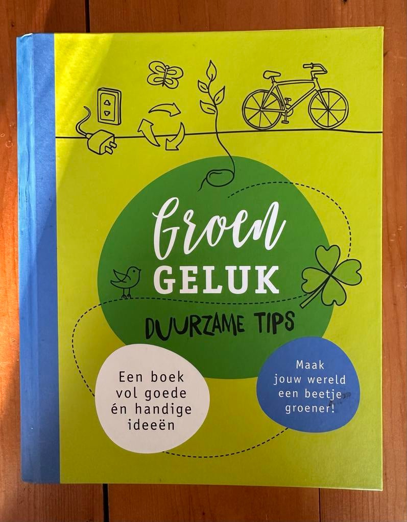 Groen Geluk Duurzame Tips boek, Ophalen of Verzenden, Gelezen