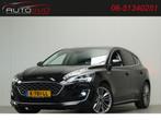 Ford Focus 1.0 EcoBoost Hybrid Vignale LEER LED B&O HEAD UP, Auto's, 125 pk, Gebruikt, Zwart, Handgeschakeld