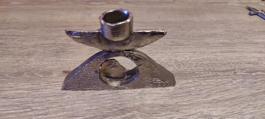 Kandelaar gezicht Corrie Ammerlaan, Ophalen of Verzenden, Overige materialen