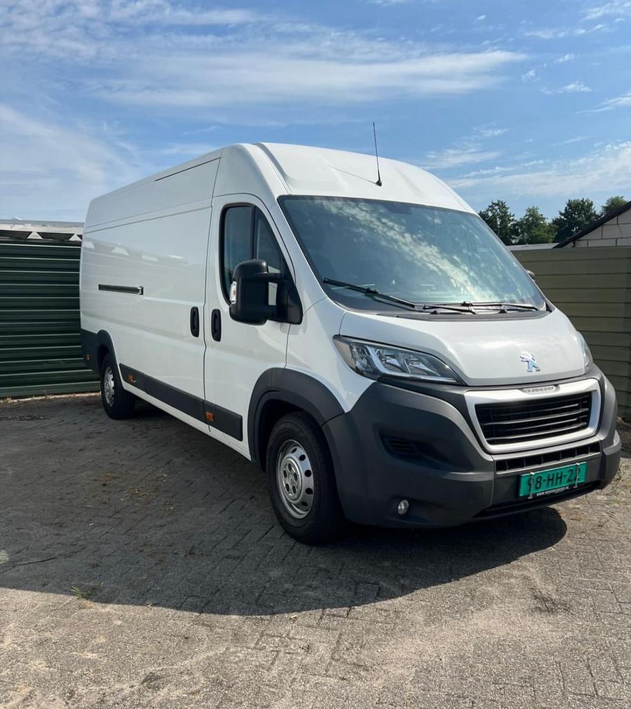Peugeot Boxer GB 435 L3h2 Bluehdi 130PK 2017 Wit, Auto's, Bestelauto's, Achterwielaandrijving, 4 cilinders, Wit, Geïmporteerd