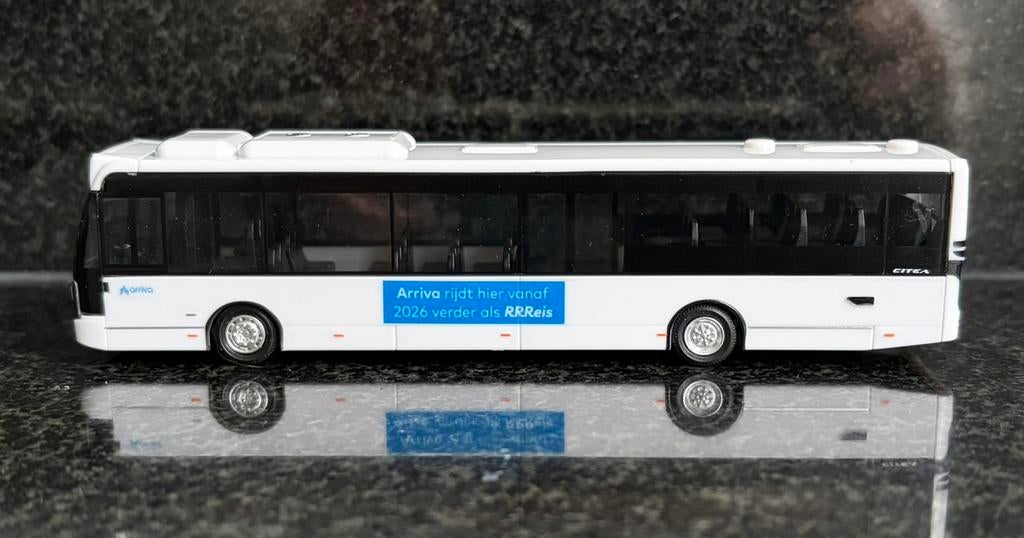 Decals transfer logo set Arriva RRReis bus ov modelbus 1:87, Verzenden, Nieuw