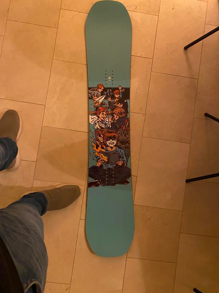 Snowboard zonder bindingen, Ophalen of Verzenden, Gebruikt, Board