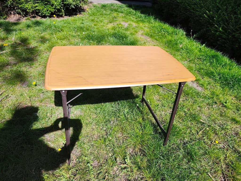 Werzalit Formalitt Presidea vintage opklapbare campingtafel, Ophalen, Gebruikt, Campingtafel