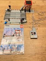 Lego 12v trein spoorwegovergang 7866, Ophalen of Verzenden, Gebruikt, Complete set, Lego