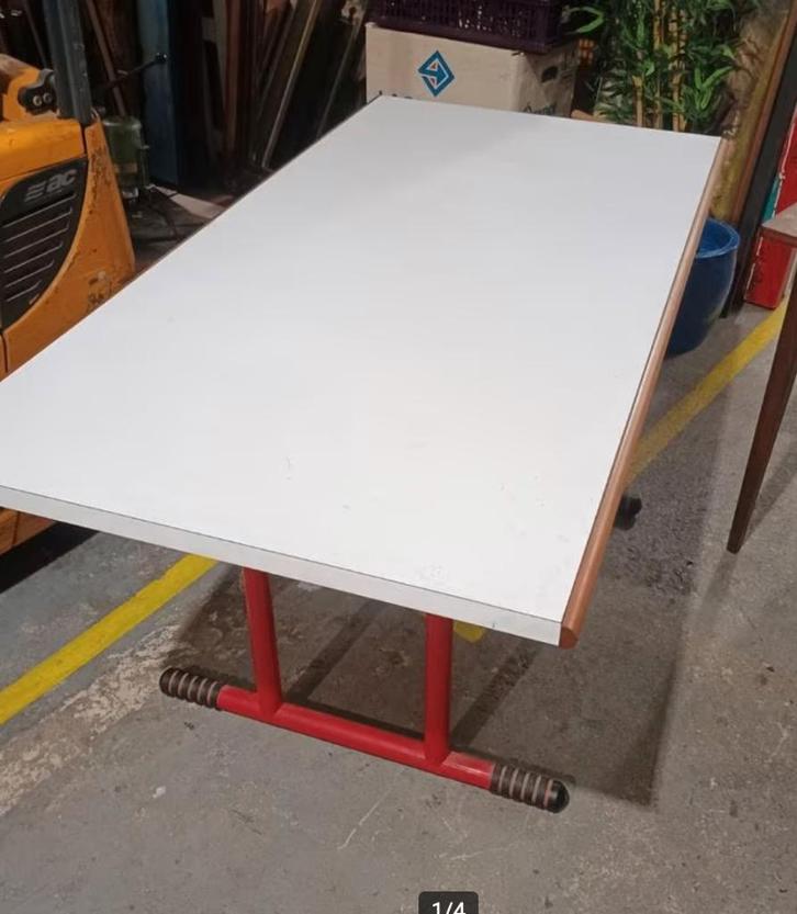 Bieffeplast Italy tafel  - eettafel - werktafel, Antiek en Kunst, Antiek | Meubels | Tafels, Ophalen