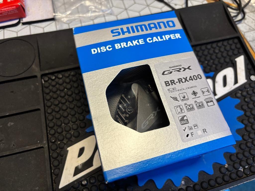 Shimano GRX BR-RX400 Remklauw (voor), Fietsen en Brommers, Fietsonderdelen, Remmen, Nieuw, Ophalen of Verzenden, Shimano GRX