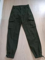 Donkergroene cargo broek, Kleding | Dames, Broeken en Pantalons, Nieuw, Ophalen of Verzenden, Amy & Ivy, Maat 34 (XS) of kleiner