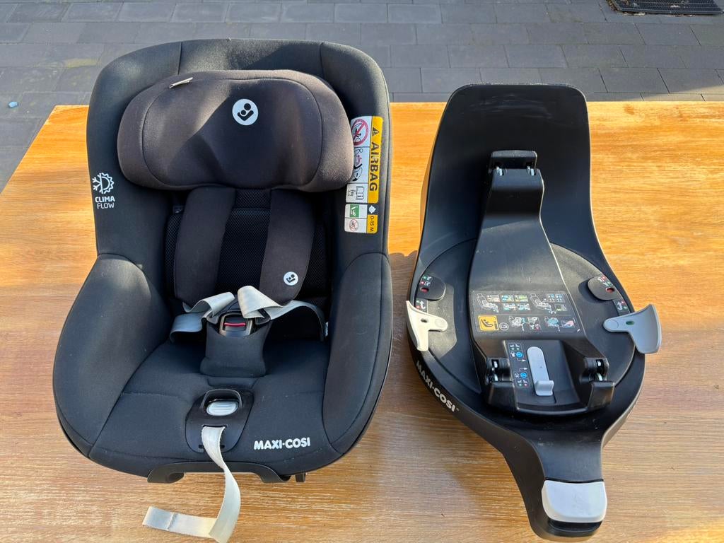Maxi-cosi pearl 360 met familyFix 360 base, Kinderen en Baby's, Autostoeltjes, Verstelbare rugleuning, 0 t/m 18 kg, Ophalen of Verzenden