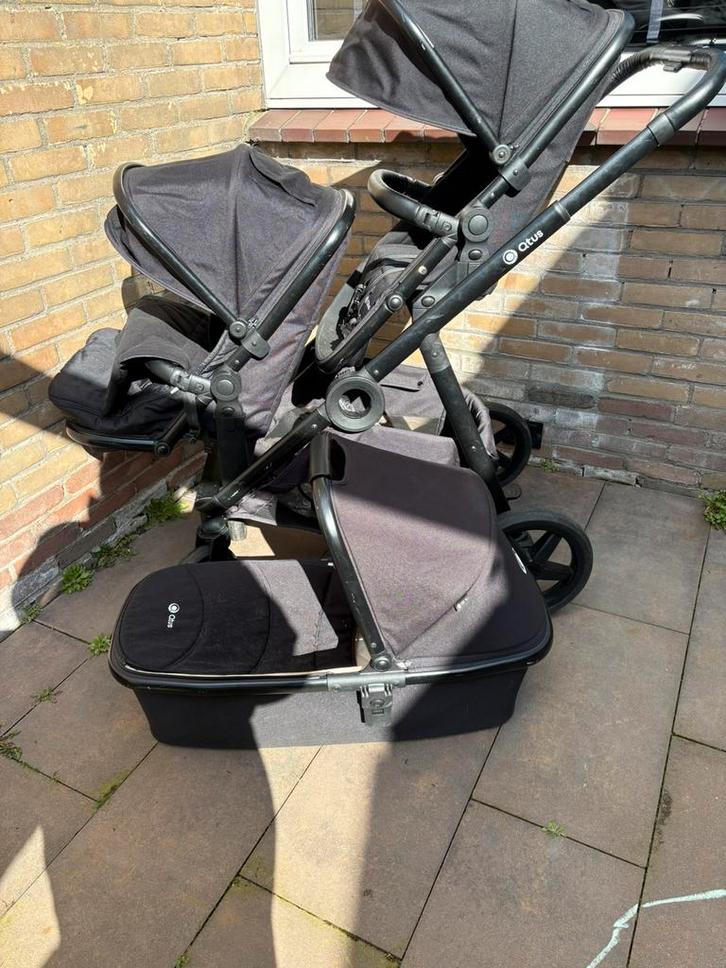Duowagen, Kinderen en Baby's, Kinderwagens en Combinaties, Gebruikt, Combiwagen, Overige merken, Duowagen, Ophalen