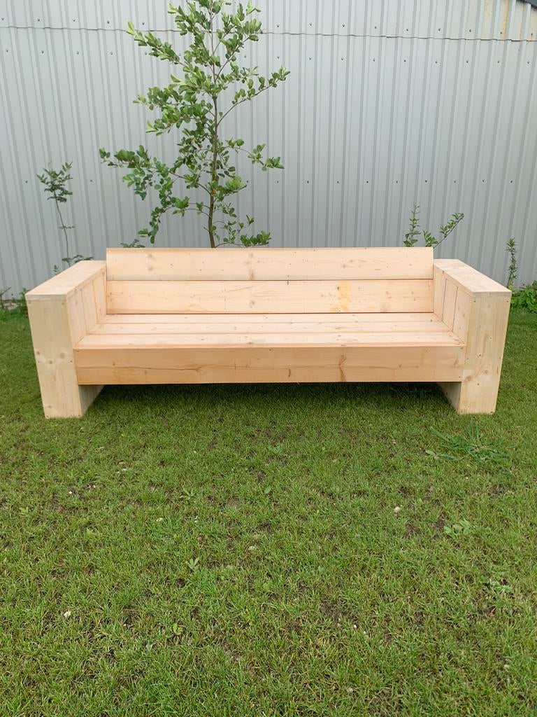 Steiger houten tuinbank, Tuin en Terras, Ophalen, Nieuw, Hout