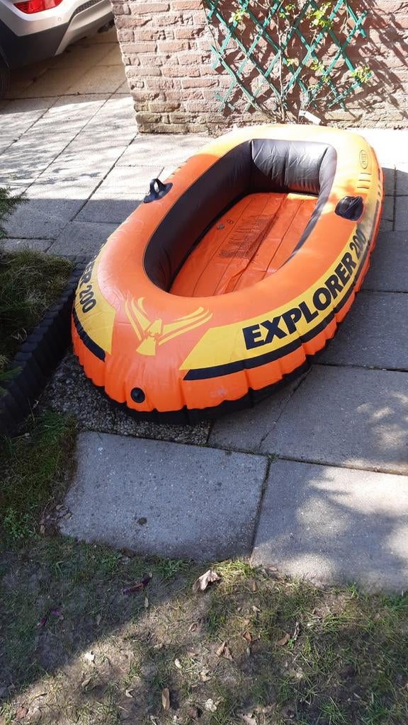 Leuk kinder roeibootje opblaasbaar - Explorer 200, Ophalen