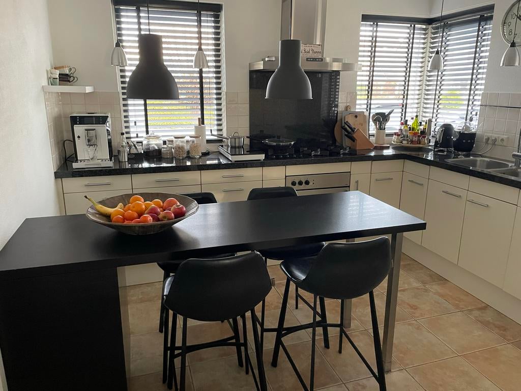 Tafelblad met ladekastje - Verstelbare poten, Ophalen, Overige materialen, Gebruikt, Tot twee personen