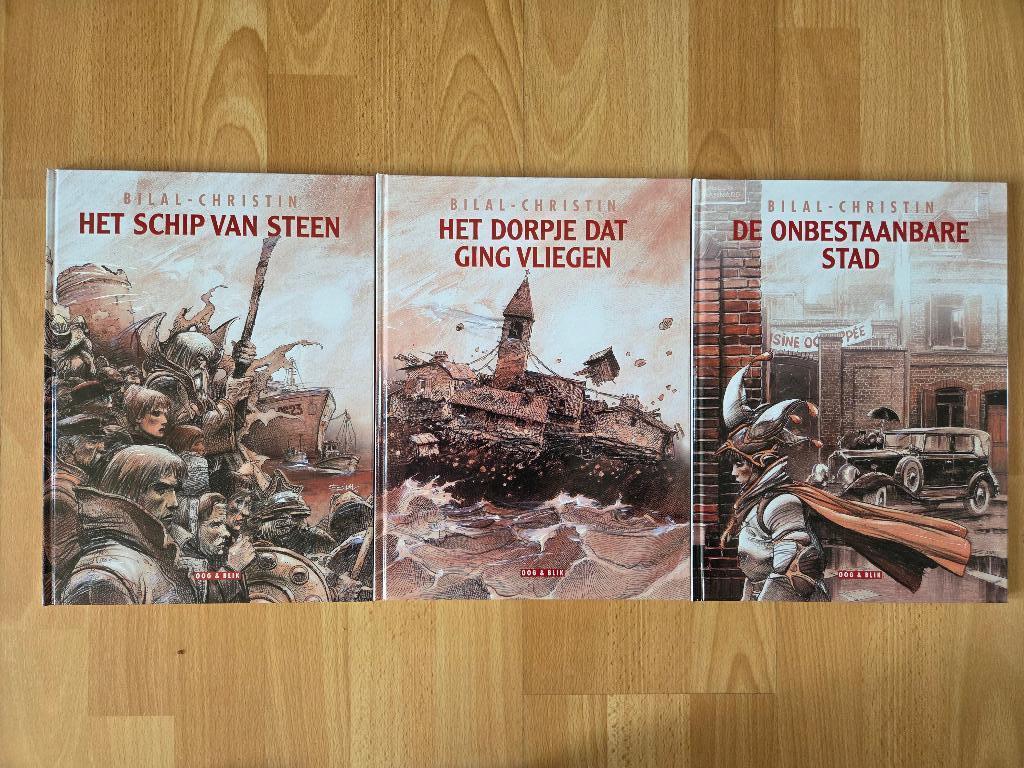 3x Bilal- "Er was eens een voorbijganger" stripboeken HC, Boeken, Stripboeken, Meerdere stripboeken, Ophalen of Verzenden, Zo goed als nieuw