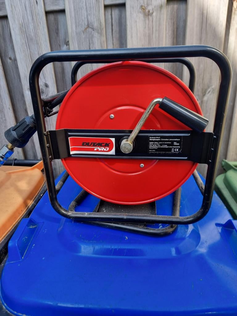Slanghaspel, 100 liter of meer, Ophalen, Zo goed als nieuw, Minder dan 200 liter/min