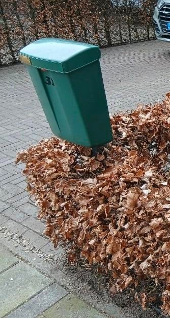 Originele brieven inclusief paal inclusief slot en sleut, Ophalen, Kunststof