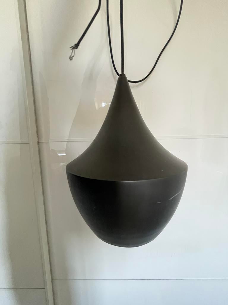 Originele Tom Dixon Beat hanglamp - Zwart/Goud, Ophalen of Verzenden, Gebruikt, Metaal, Minder dan 50 cm